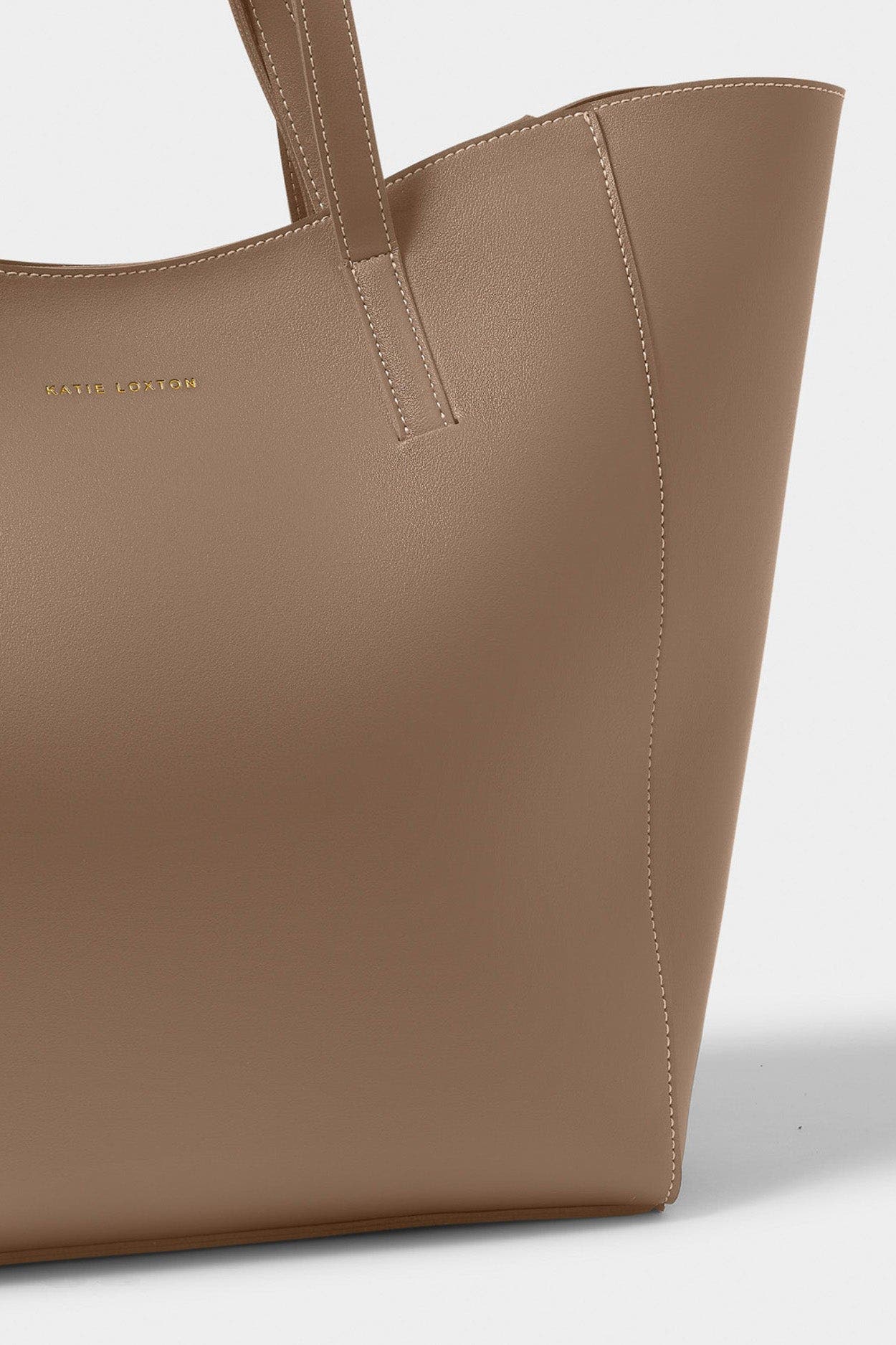 Katie Loxton Perri Tote Bag, Alternate, color, Mocha