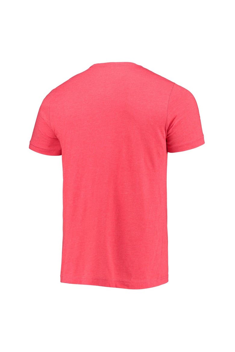 Men's Homefield Heathered Red Dayton Flyers Vintage Script T-Shirt, Alternate, color, Red
