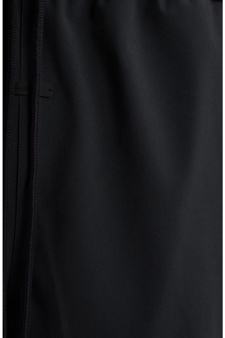 Signature Relaxed Shorts, Alternate, color, BLACK