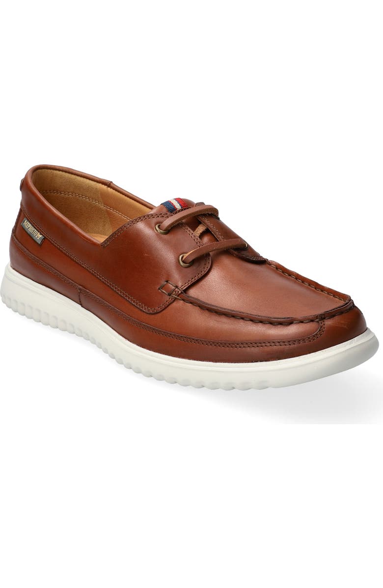 Mephisto Trevis Boat Shoe, Main, color, Hazelnut
