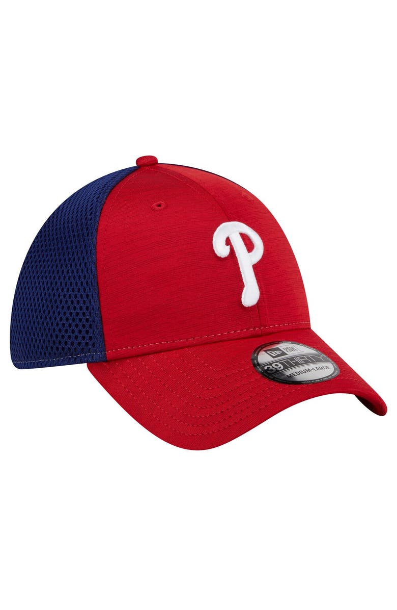 New Era Men's New Era Red Philadelphia Phillies Neo 39THIRTY Flex Hat, Alternate, color, Red