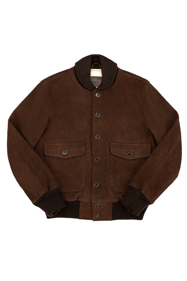 Voyageurs Bomber Jacket, Main, color, Hazelnut