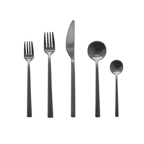 Mepra Movida Flatware Set In Gray