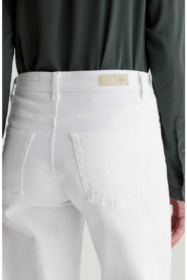 Saige Mid Rise Ankle Wide Leg Jeans, Alternate, color, GALLERY WHITE