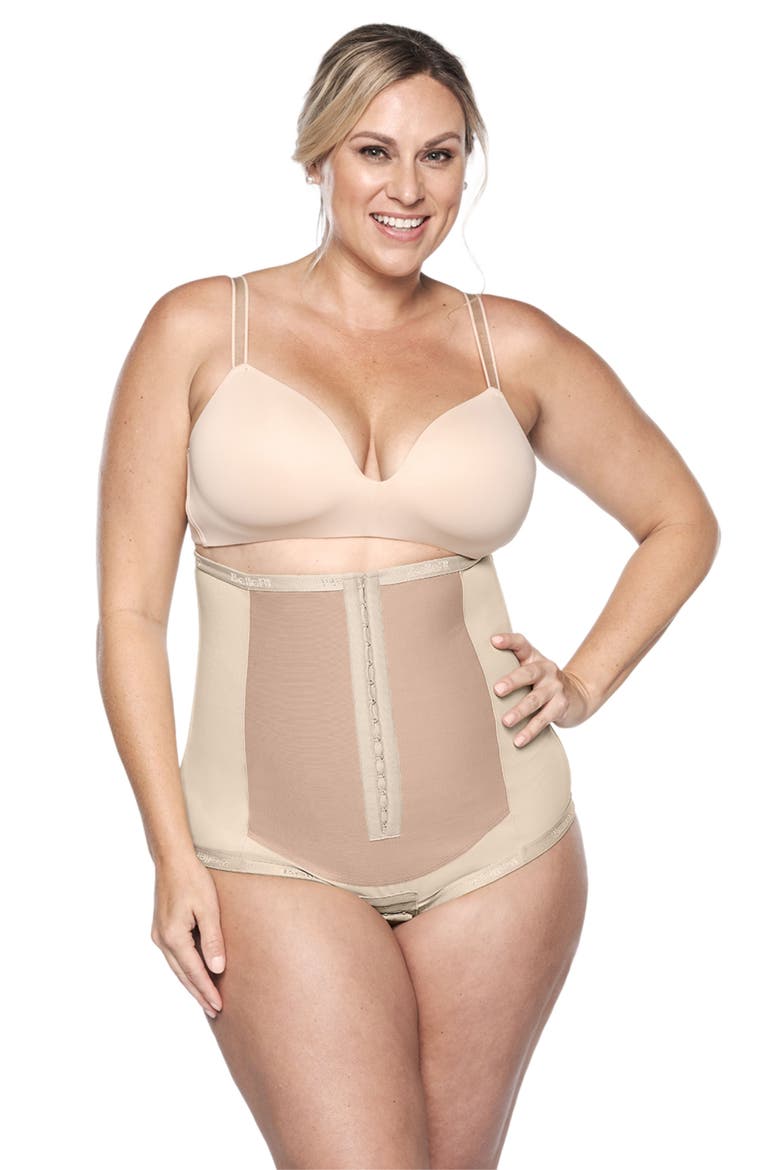 Postpartum Cheekster Corset Girdle, Alternate, color, BEIGE