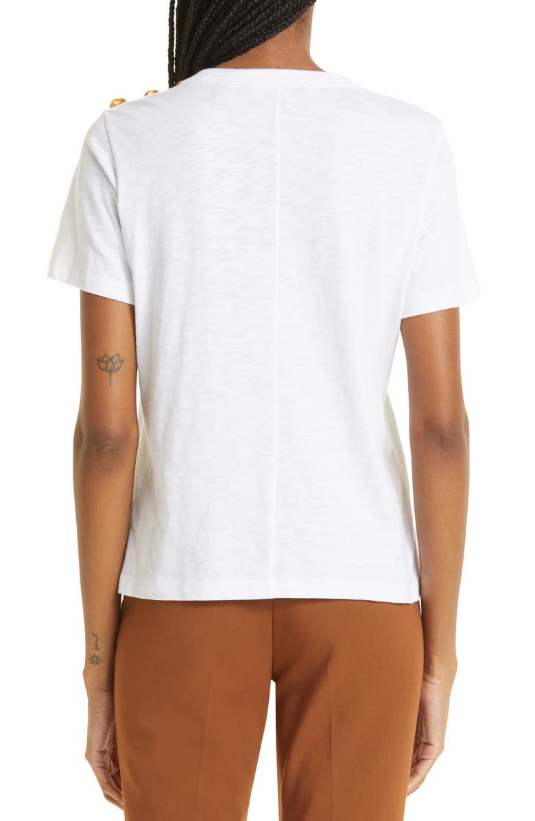 Veronica Beard Carla Logo Graphic T-Shirt, Alternate, color,