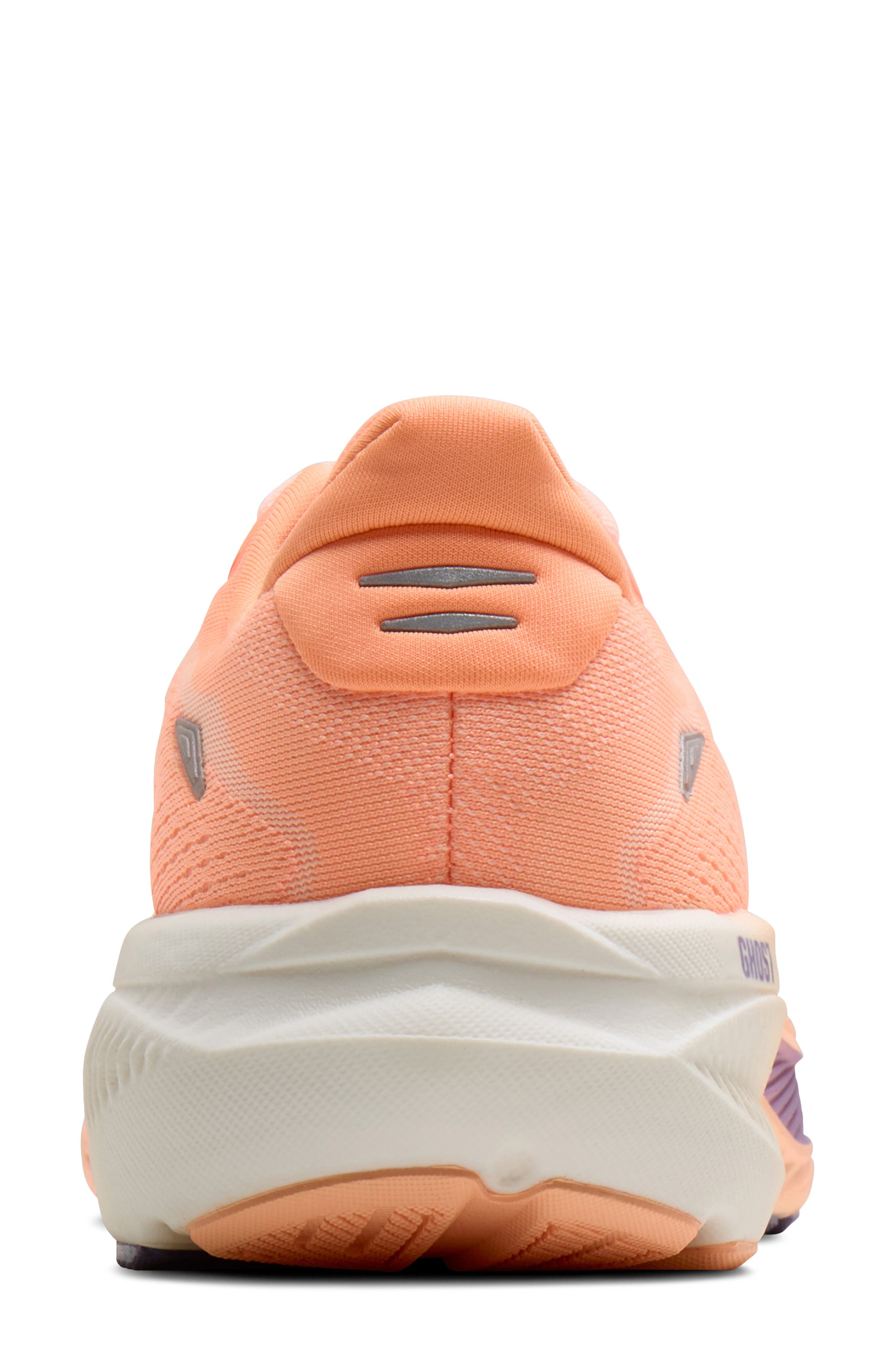 Ghost 18 Running Shoe, Alternate, color, PEACH/ GRAPE/ COCONUT