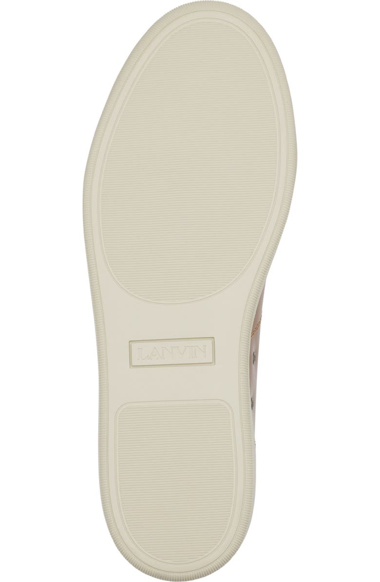 Lanvin DBB1 Gradation Leather Sneakers, Alternate, color, Camel/Beige