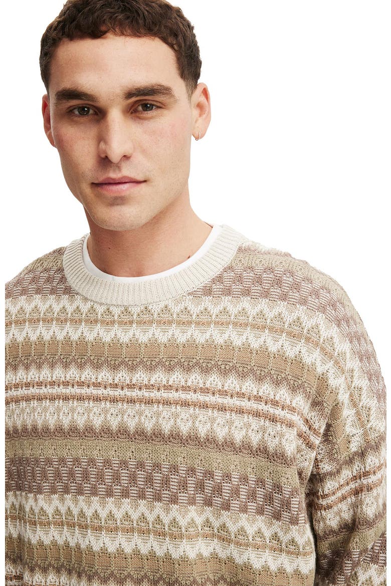 Men's Garage Knit, Alternate, color, Stone Pattern