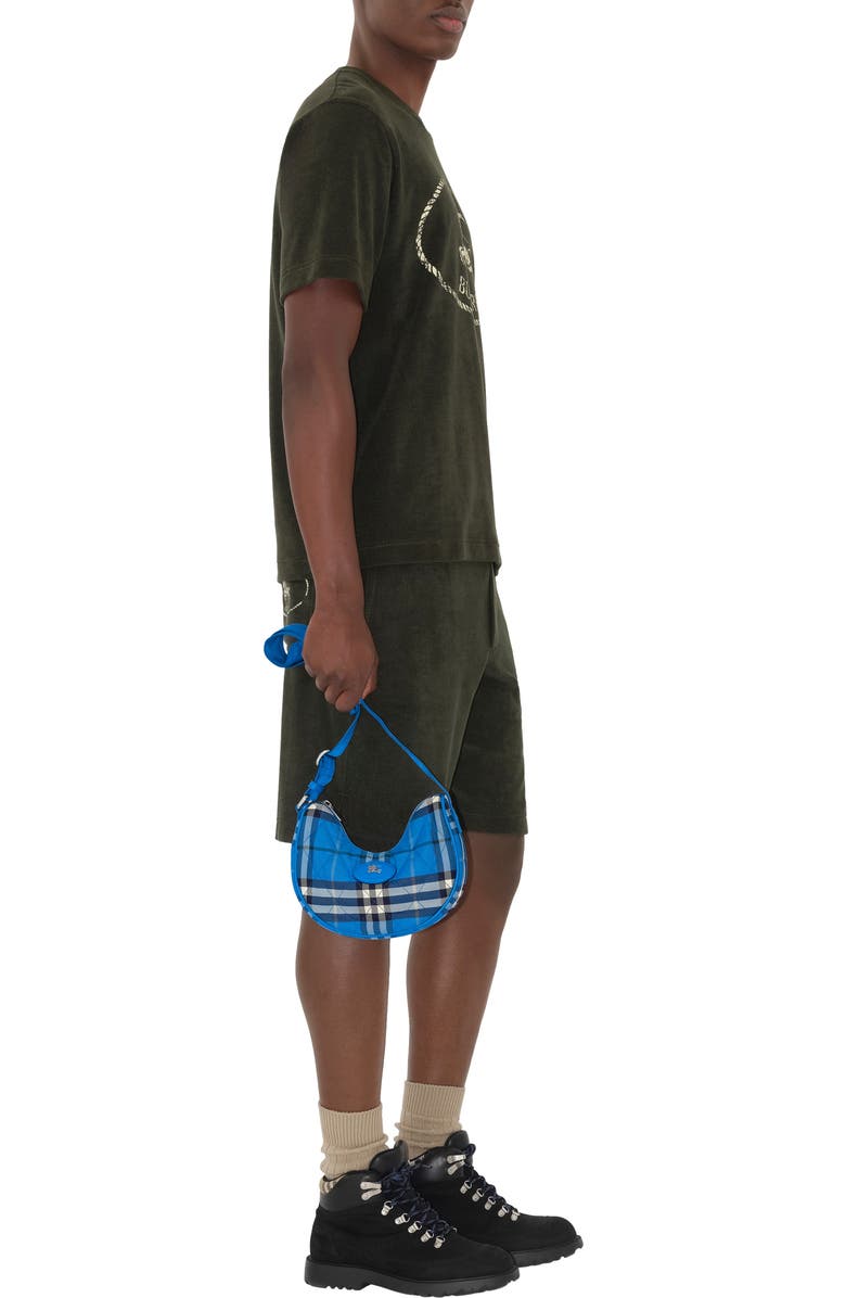 Burberry Horseshoe Crossbody Bag, Alternate, color, Hyacinth