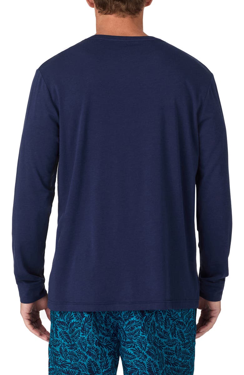 Tommy Bahama Long Sleeve Pajama T-Shirt, Alternate, color, 