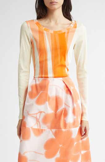 Marimekko Kuulto Vire Long Sleeve Knit Top