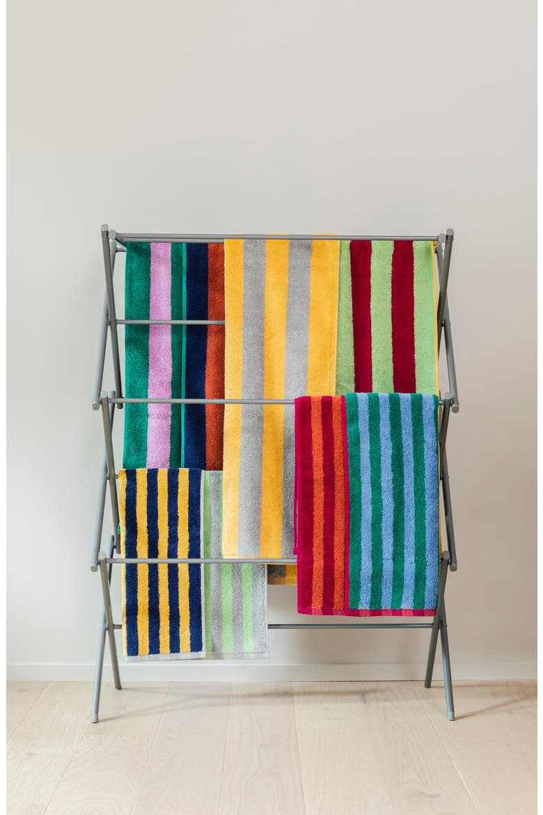 Opal Stripe Hand Towel, Alternate, color, MULTI