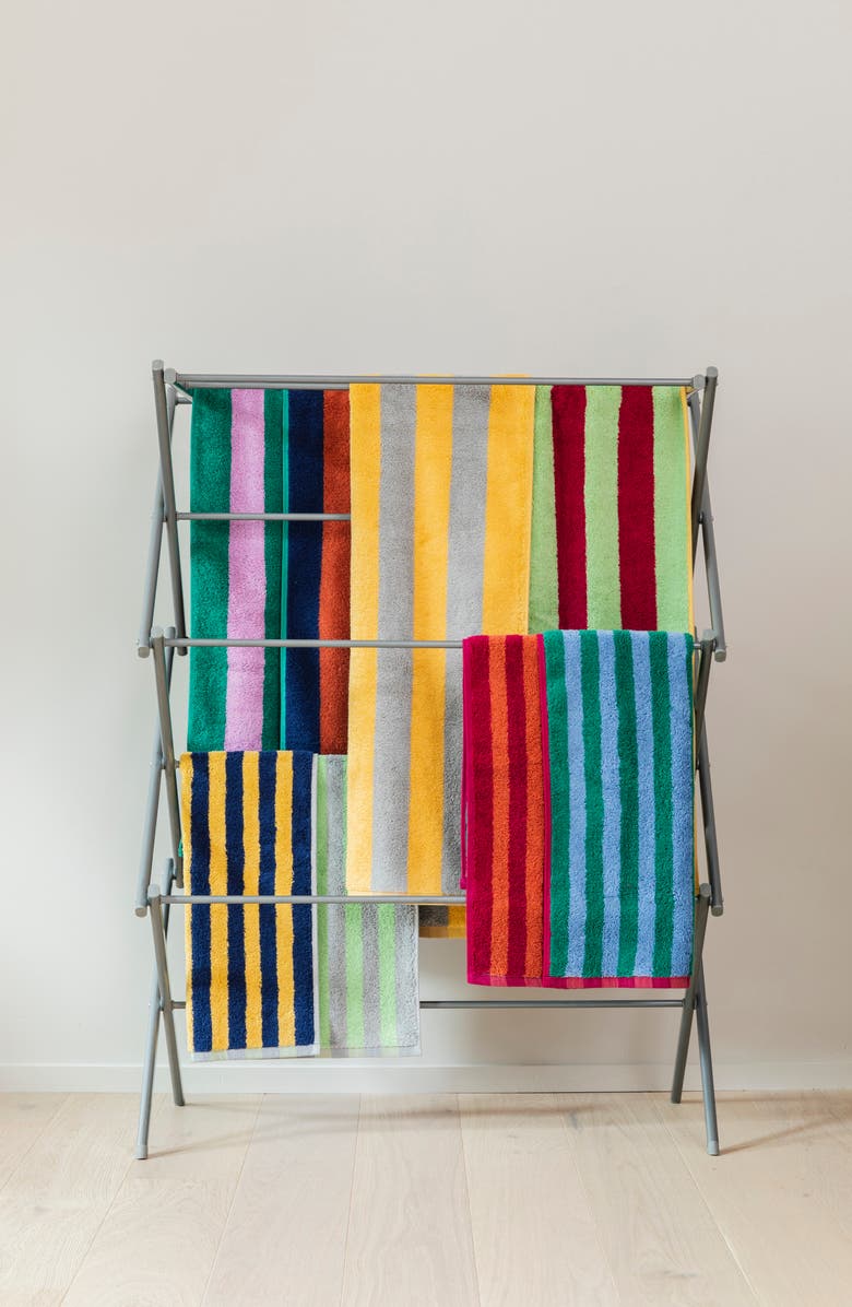 Dusen Dusen Opal Stripe Hand Towel, Alternate, color, 