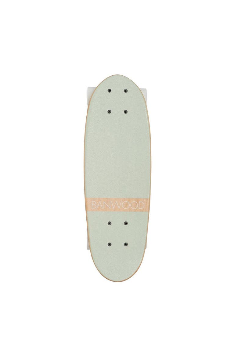 Skateboard Canadian Maple Outdoor Skating Kids Balance, Main, color, Mint