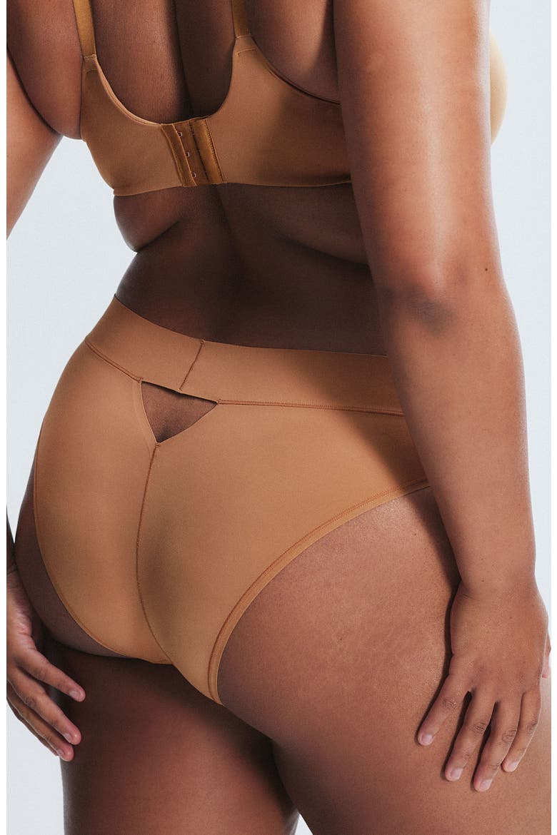 Soft N' Savage Cheeky Panties, Alternate, color, SWEET LATTE NUDE