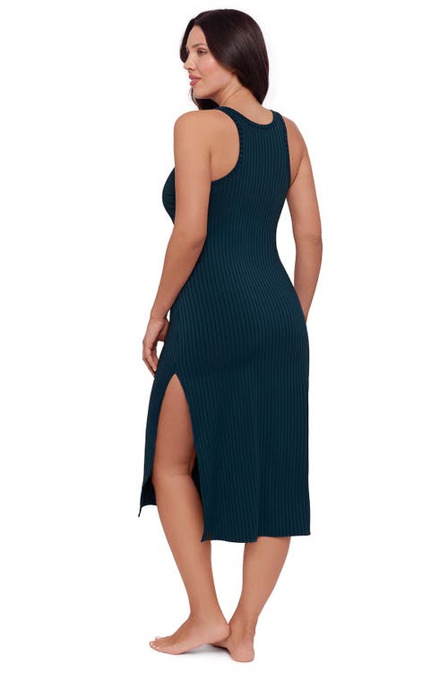 S3 Rib Coverup Dress In Blue