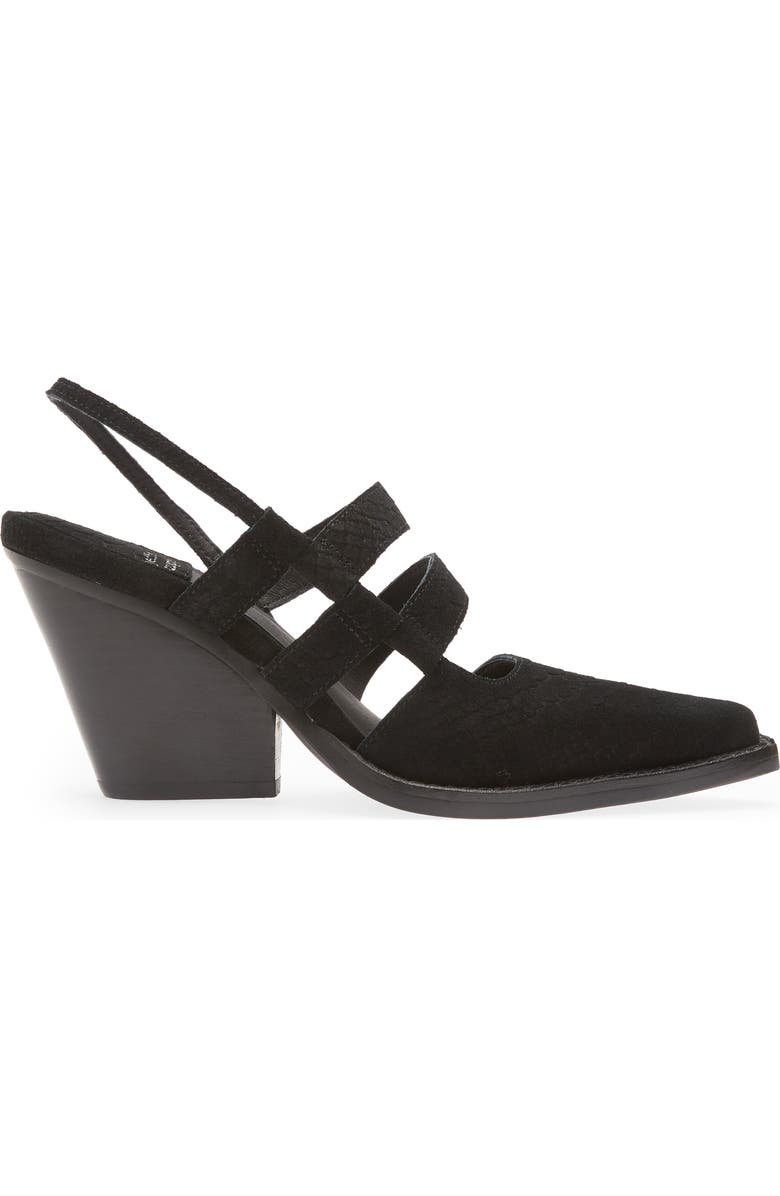 Jeffrey Campbell Caroline Pointed Toe Slingback Pump, Alternate, color,