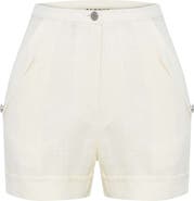 Jendue US Amara Denim Linen Shorts