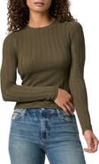 PAIGE Alis Pointelle Knit Top