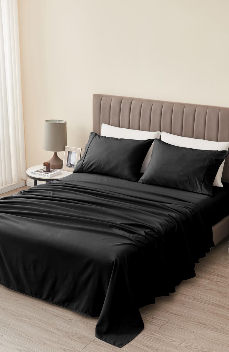 Woven & Weft Microfiber Sheet Set, Alternate, color,