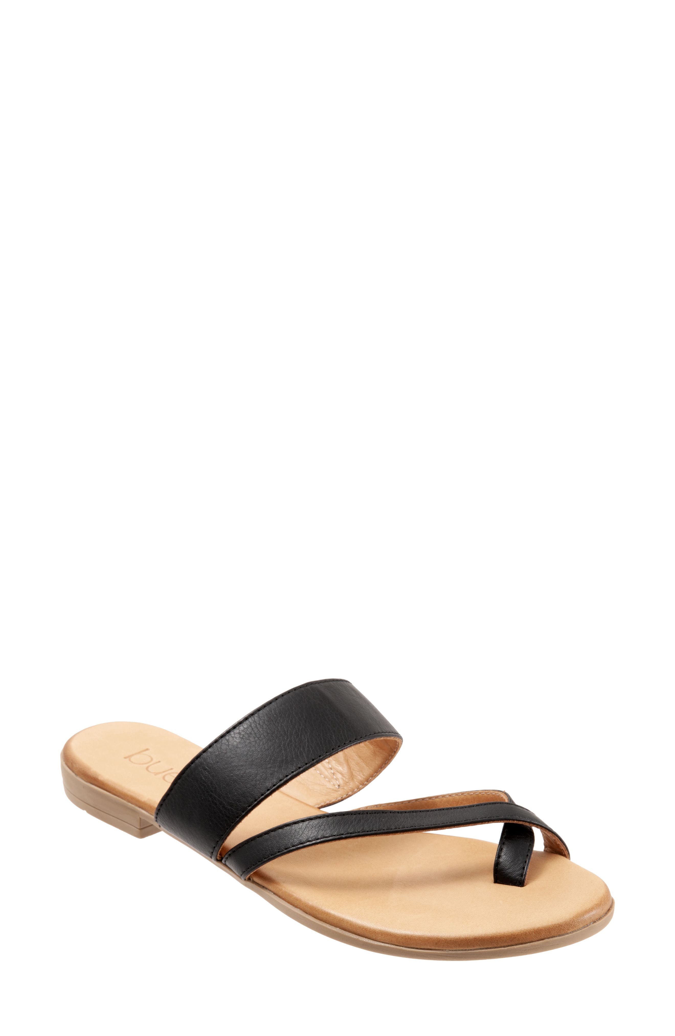 Bueno Jackson Toe Strap Slide Sandal, Main, color, 