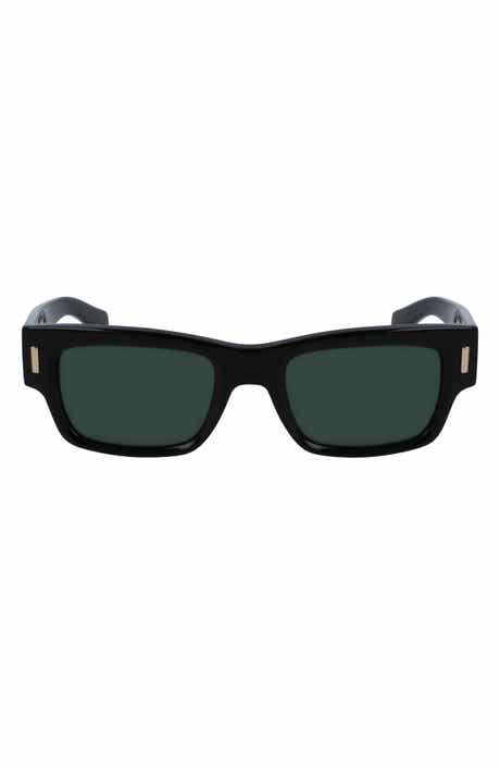 FERRAGAMO Rivets 53mm Rectangular Sunglasses