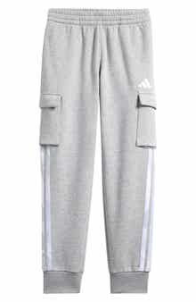 Kids' 3-Stripes Camo Halftone Fleece Cargo Pants