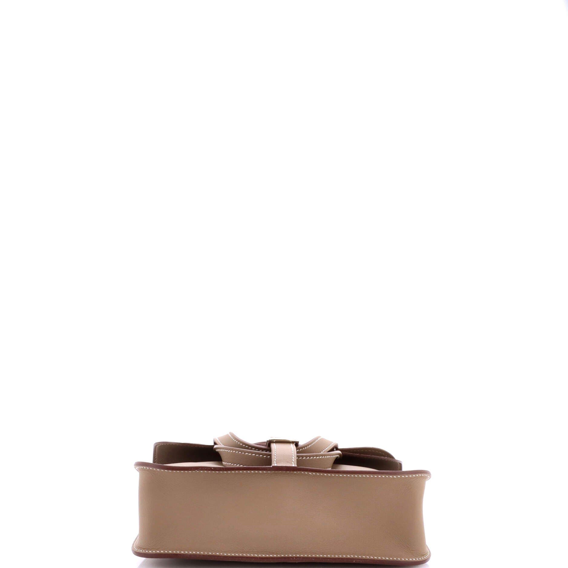 Pre-Owned Hermes Halzan Bag Swift 22, Alternate, color, Etoupe