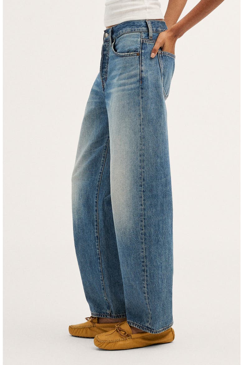 The Barrel Leg Jeans, Alternate, color, SOLSTICE WASH