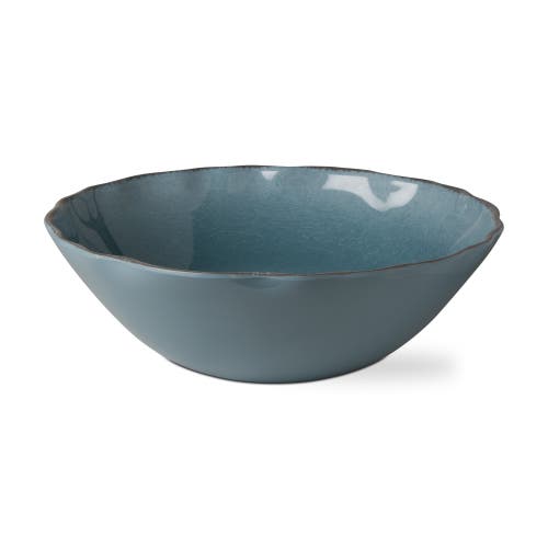 Tag Veranda Aqua Melamine Serving Bowl Dishwasher Safe Perfect For Salads In Blue