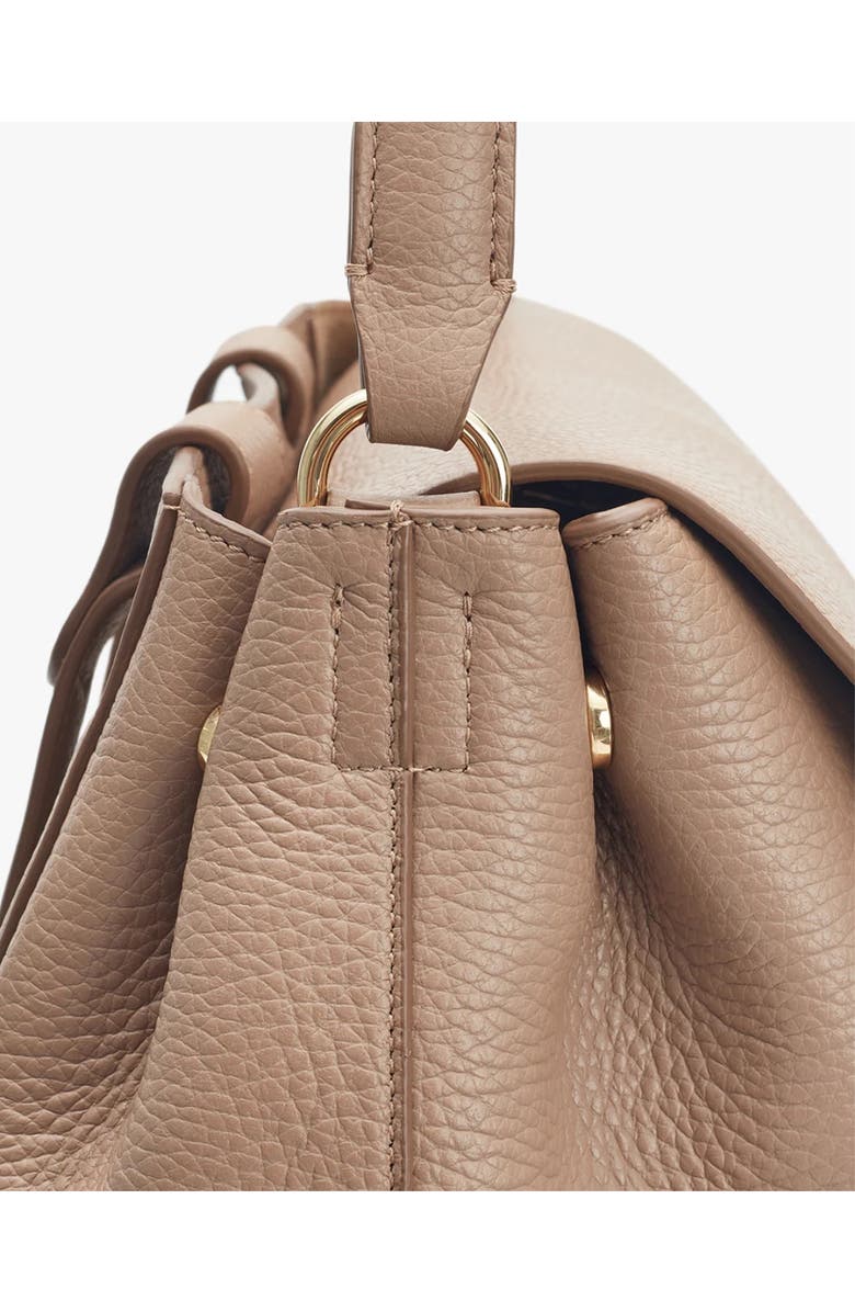 Cuyana Leather Backpack 16-inch, Alternate, color, Cappuccino