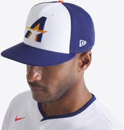 New Era Men's New Era  White/Navy Houston Astros 2025 City Connect 59FIFTY Fitted Hat