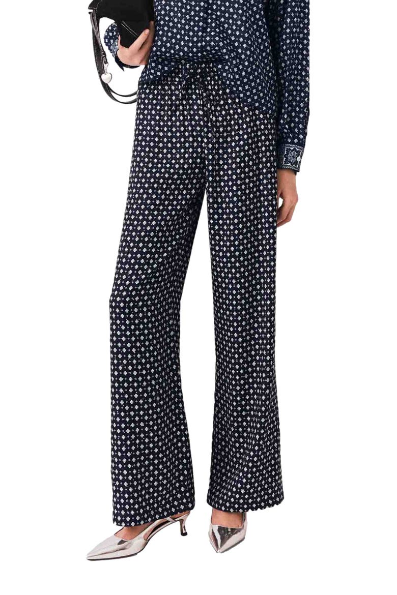 Trousers, Alternate, color, Navy loungewear
