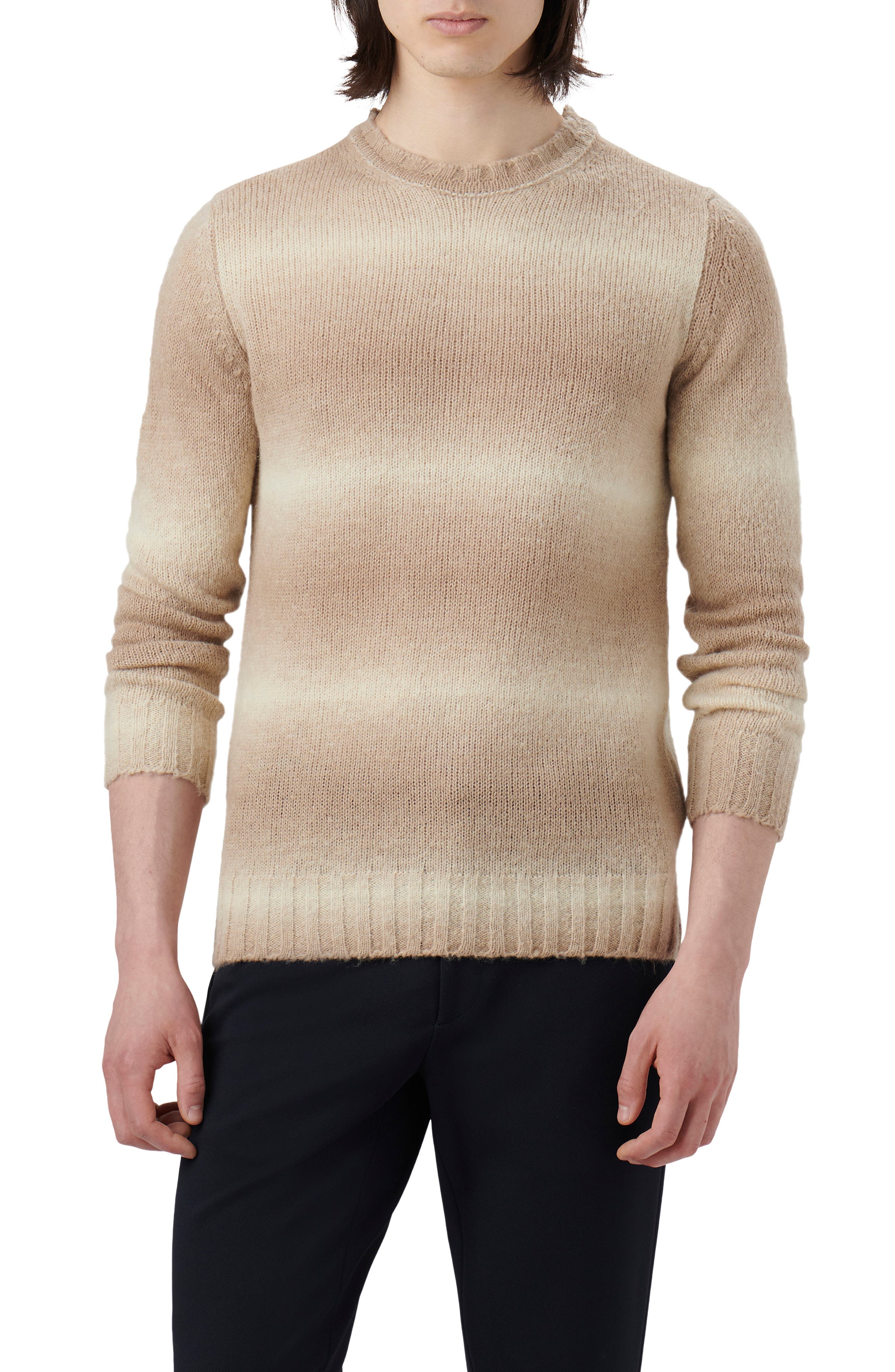 Bugatchi Gradient Stripe Sweater