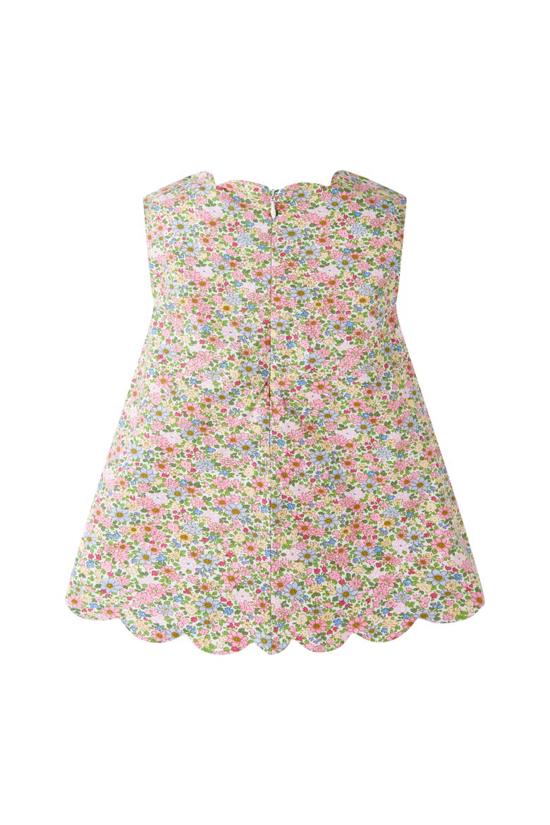 Floral Scalloped Set, Alternate, color, Pink
