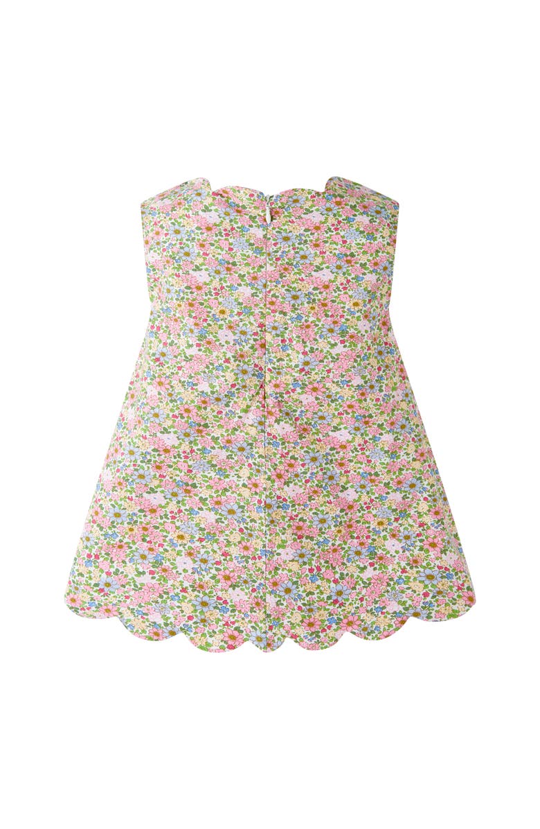Rachel Riley Floral Scalloped Set, Alternate, color, Pink