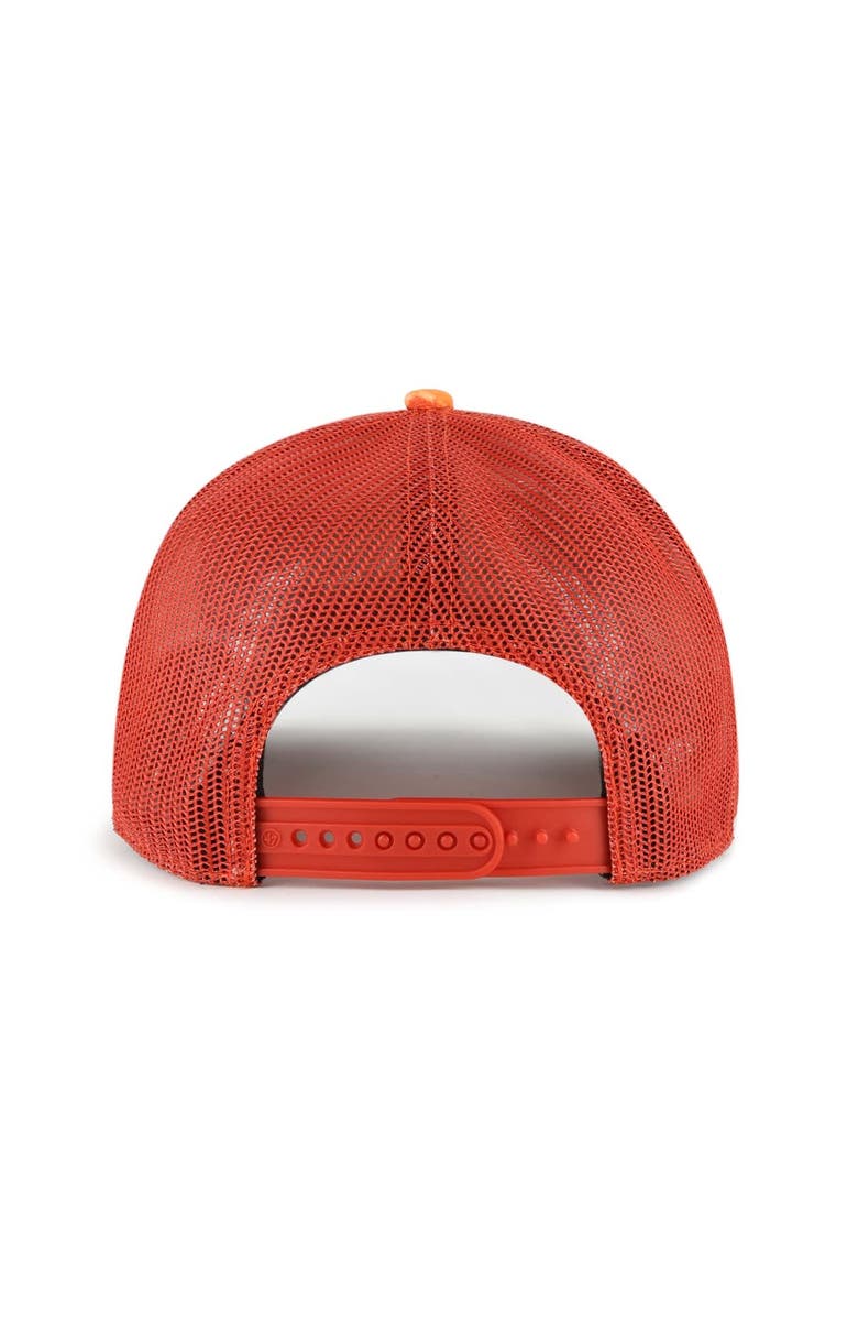 '47 Men's '47 Orange Miami Dolphins Fiji Trucker Adjustable Hat, Alternate, color, Orange