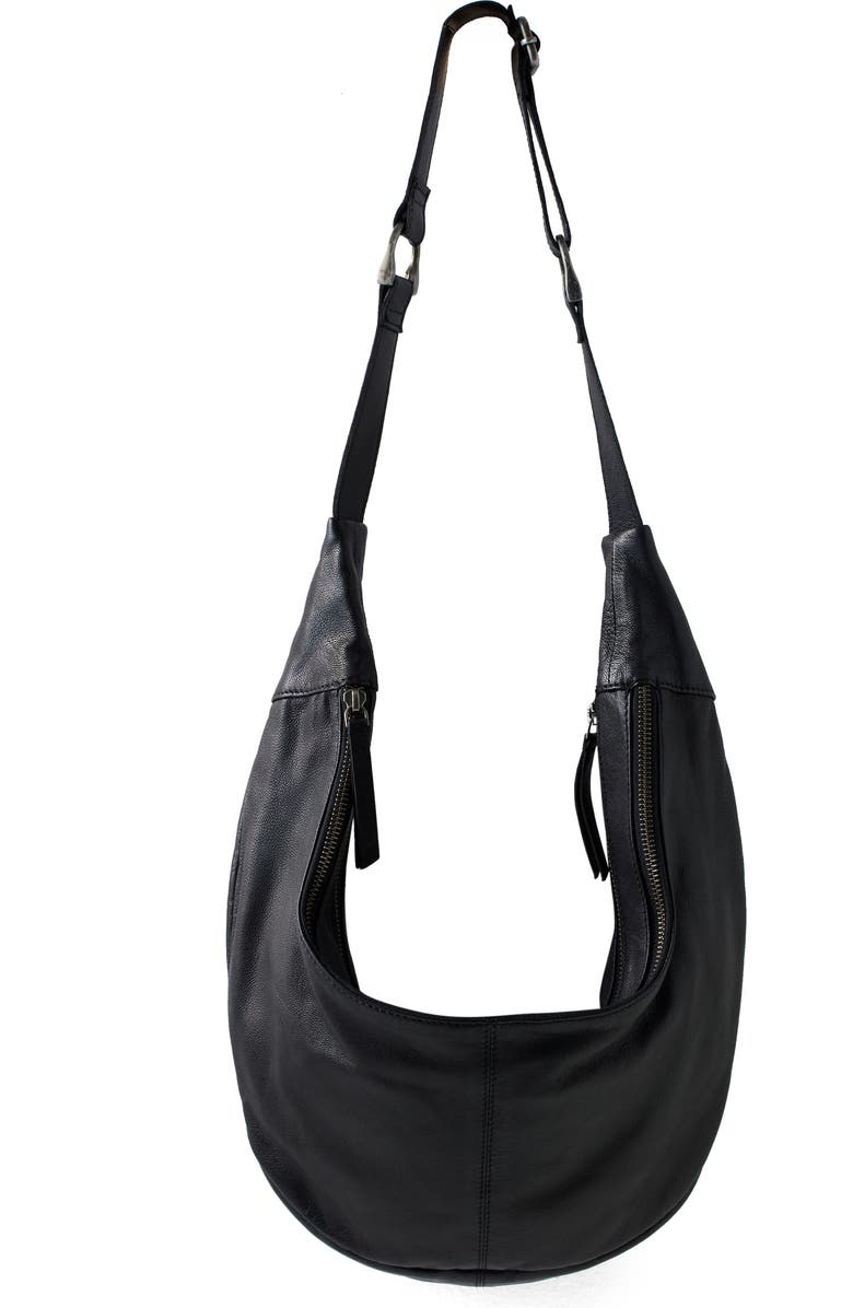 Free People Idle Hands Leather Sling Bag, Main, color,