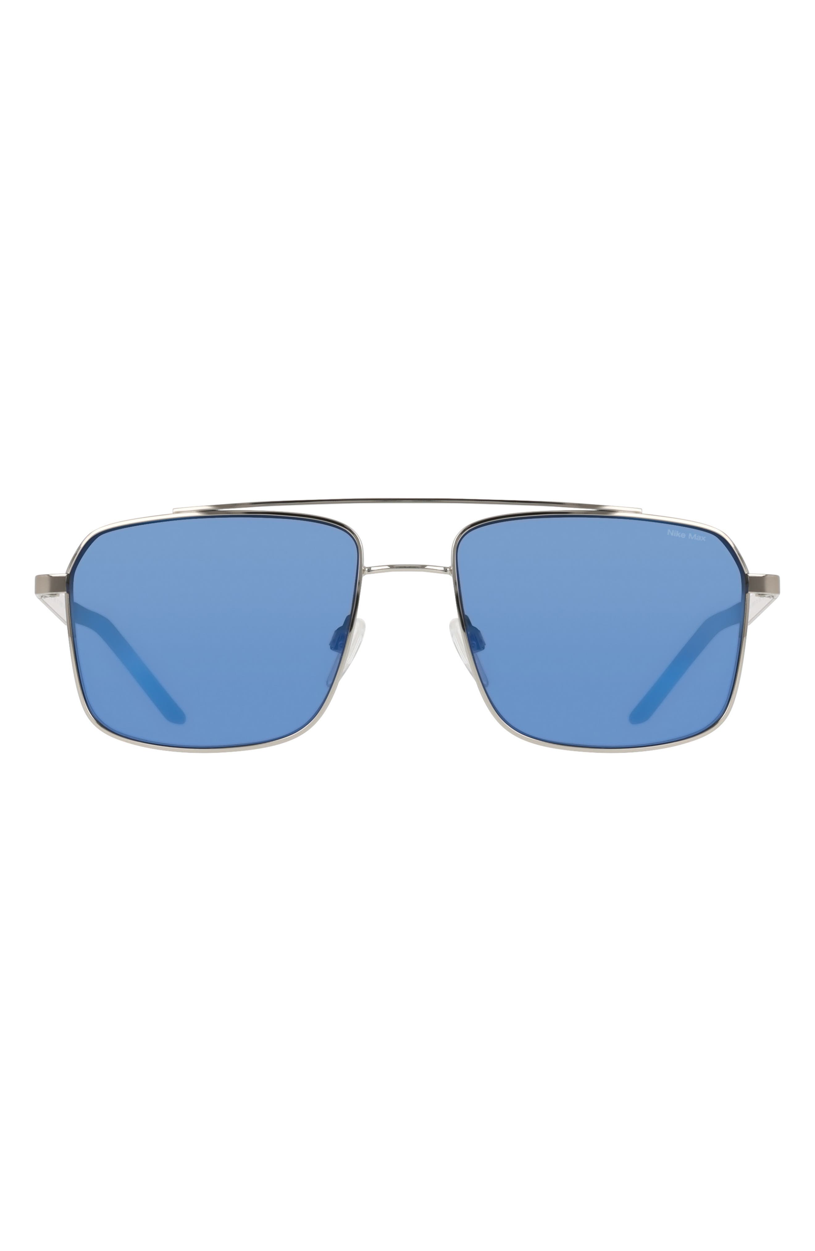 SILVER / BLUE MIRROR