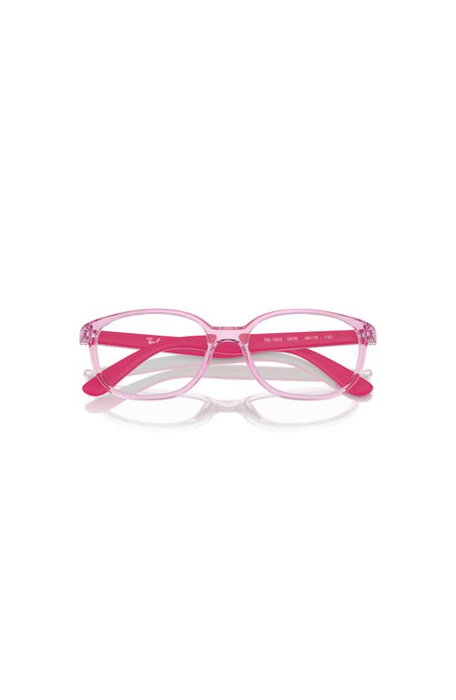 Ray Ban Ray-ban 46mm Phantos Optical Glasses In Pink