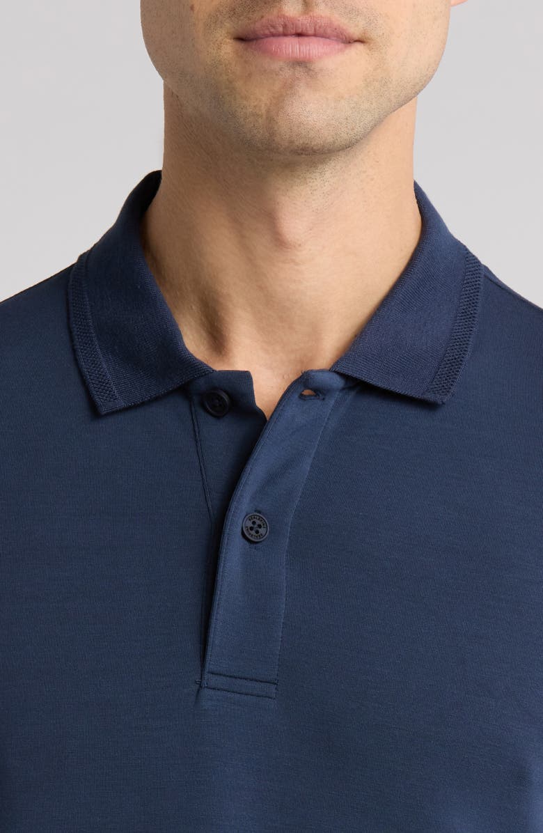 Sealskinz Toftrees Polo Shirt, Alternate, color, Navy