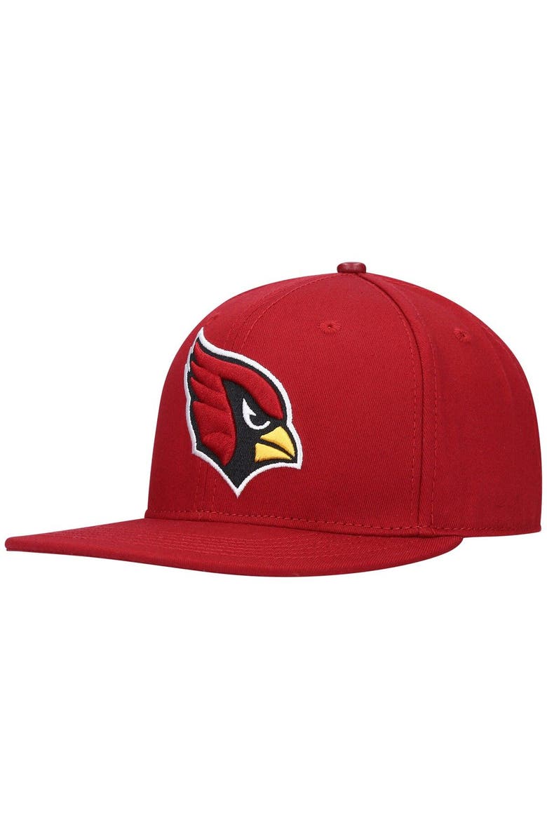 PRO STANDARD Men's Pro Standard Cardinal Arizona Cardinals Logo II Snapback Hat, Alternate, color, 