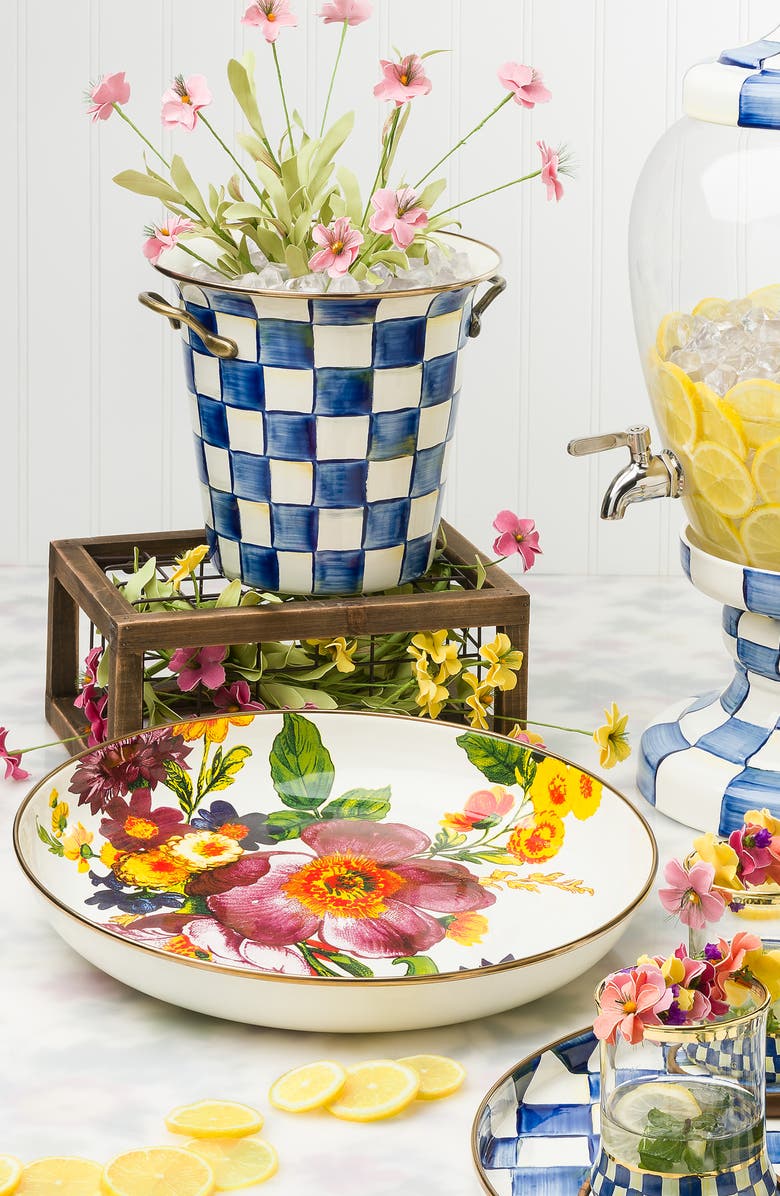 MACKENZIE CHILDS Royal Check Wine Cooler, Alternate, color, 