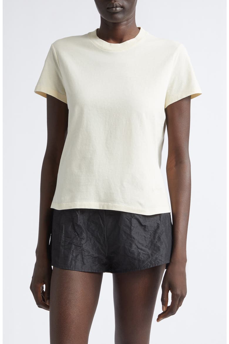 Kenzie Cotton T-Shirt, Main, color, VANILLA