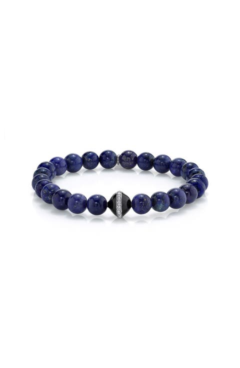 Mr Lowe Bead Bracelet with Bicone Bead