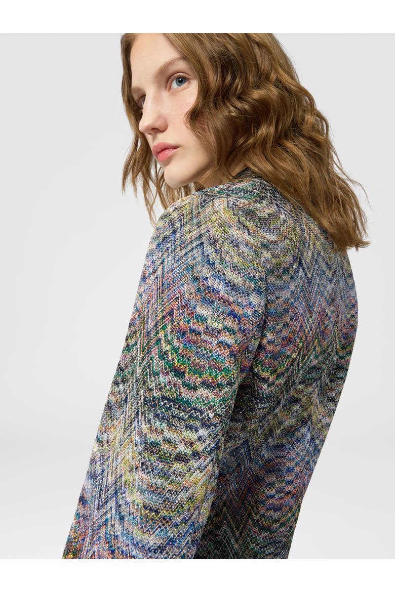 Viscose Lamé Blazer, Alternate, color, Multicoloured