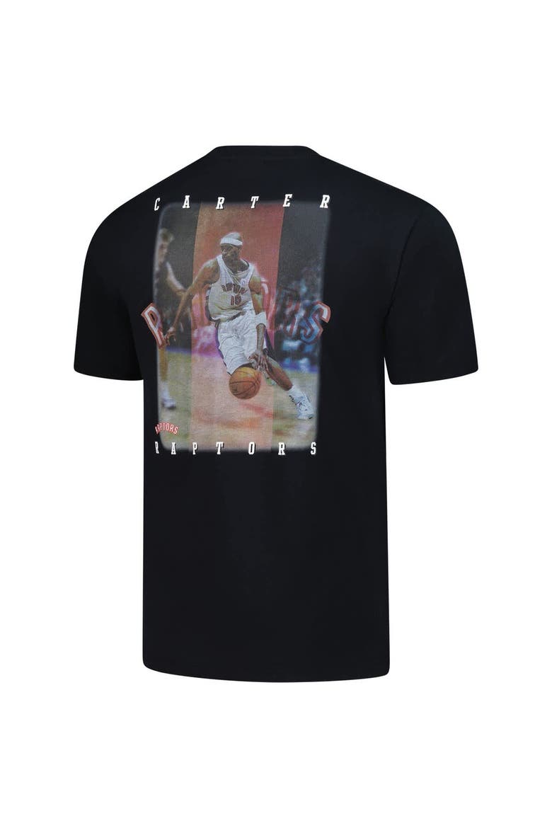 Men's Mitchell & Ness Vince Carter Black Toronto Raptors Hardwood Classics NBA Legends T-Shirt, Alternate, color, Black