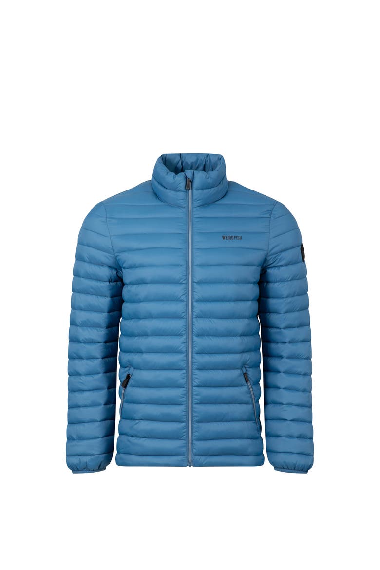 Crantock Showerproof Padded Jacket, Alternate, color, Washed Blue