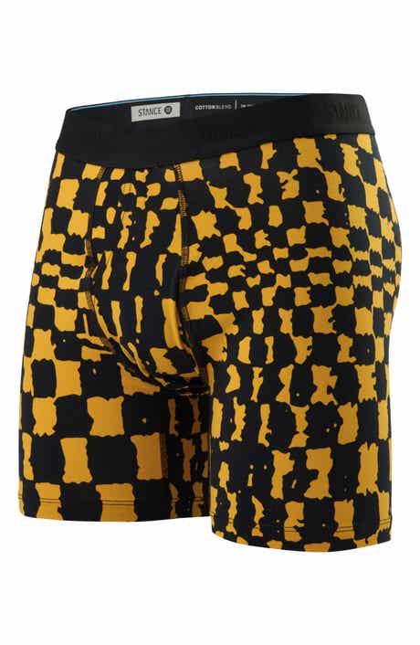 Stance Warp Check Stretch Cotton Boxer Briefs